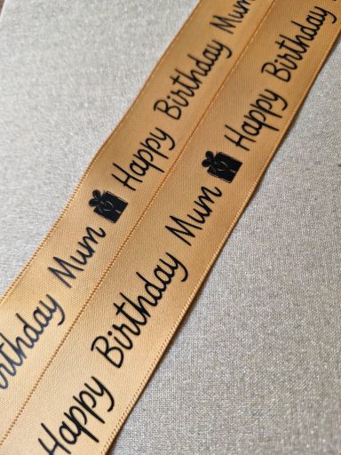 Personalised ribbon